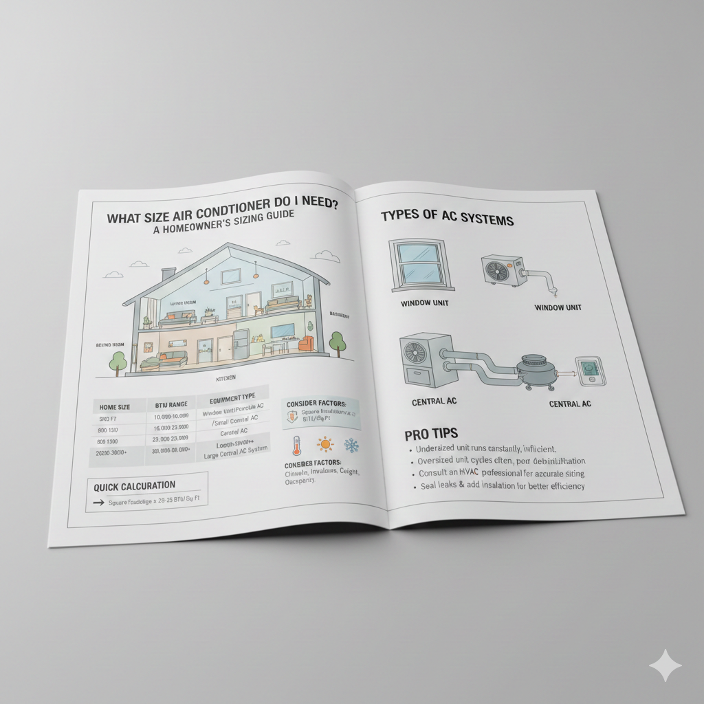 What Size Air Conditioner Do I Need? A Homeowner’s Sizing Guide