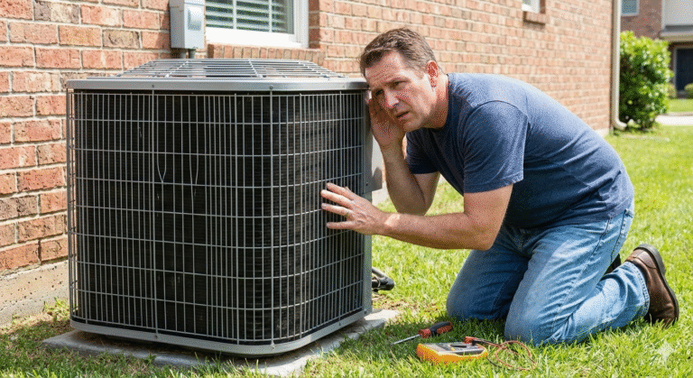air conditioner making buzzing noise