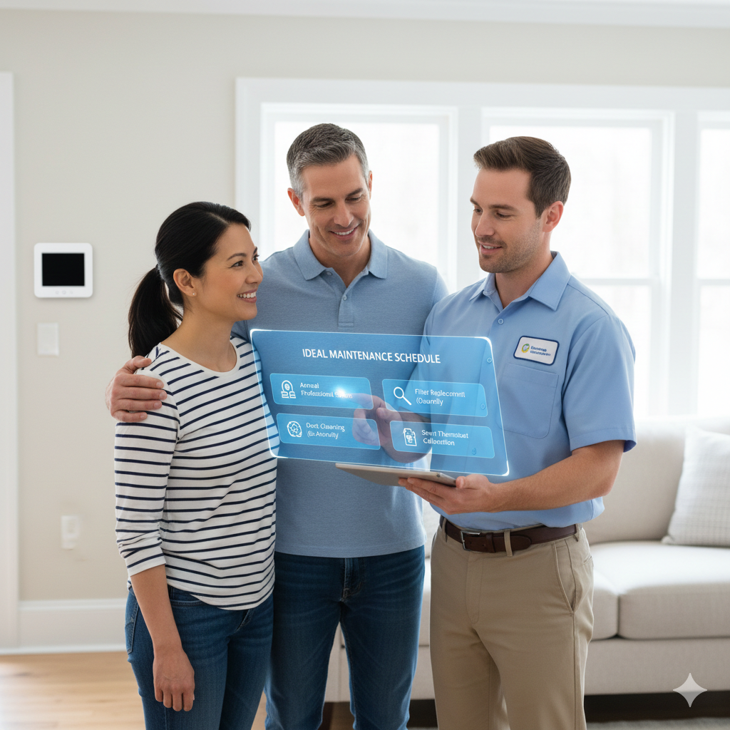 how often should ac be serviced