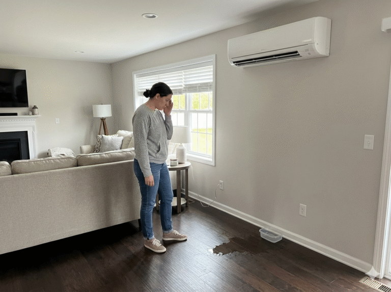 AC Leaking Water Inside Your House? Here’s Why & How to Fix