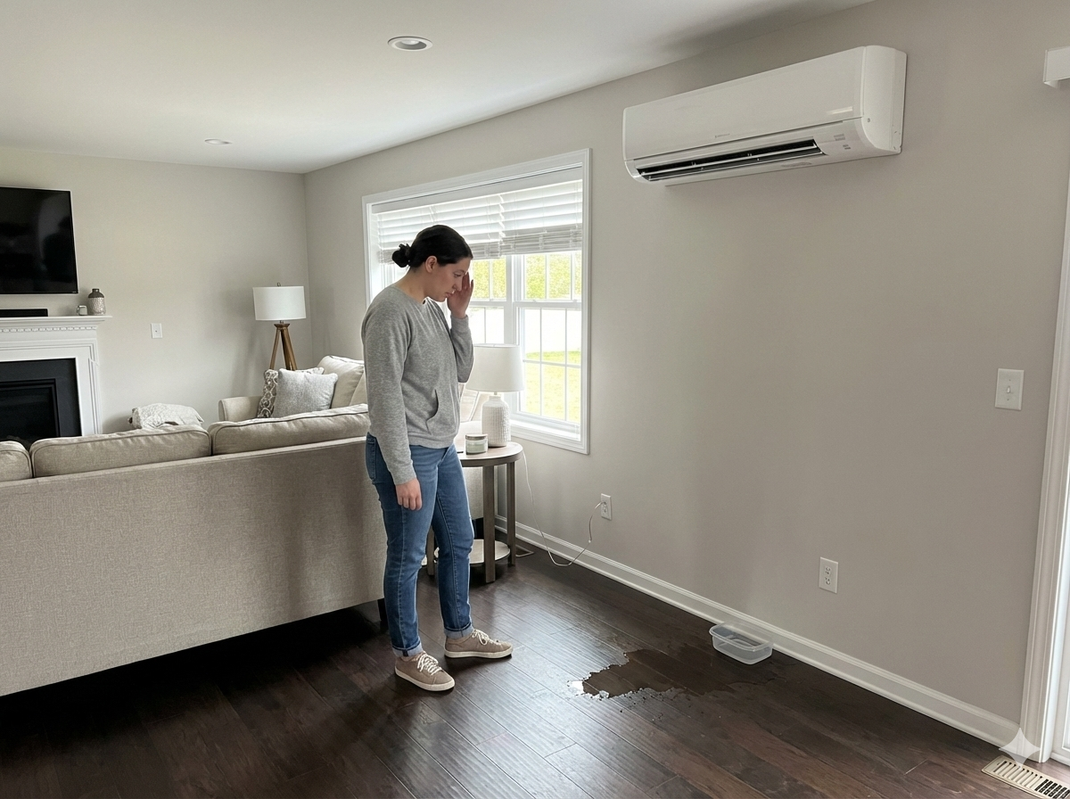 AC Leaking Water Inside Your House? Here’s Why & How to Fix