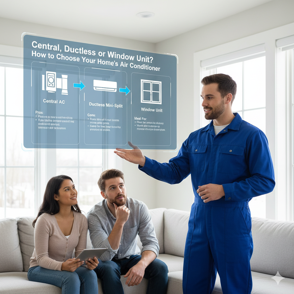 types of air conditioners