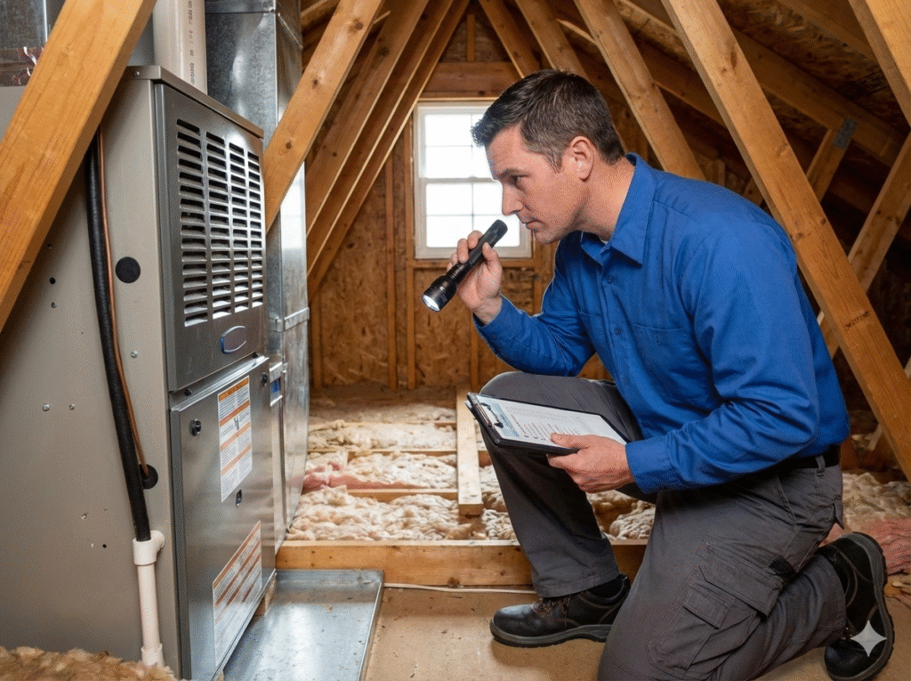 ac leaking water inside house